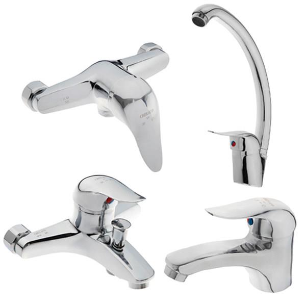 ست شیرآلات چیاکو مدل آیدا chiyaco Ayda faucets set